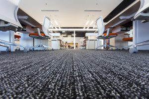 Carpet in modern office