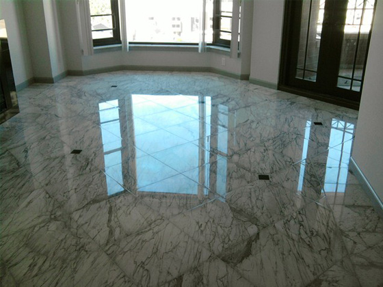 Marble Floor Polishing - After