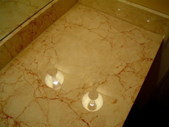 Marble Vanity Top - After