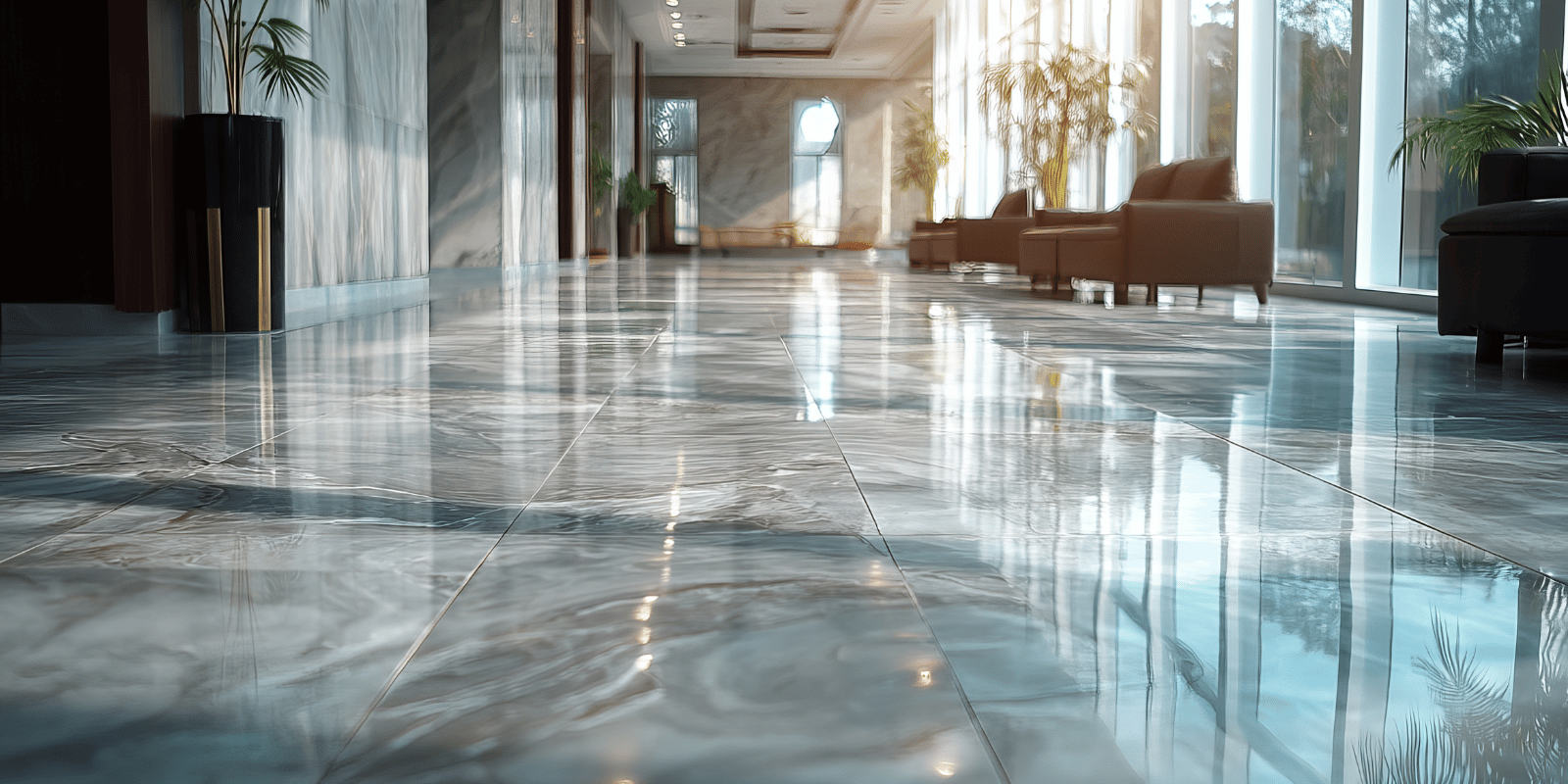 Commercial Marble Flooring